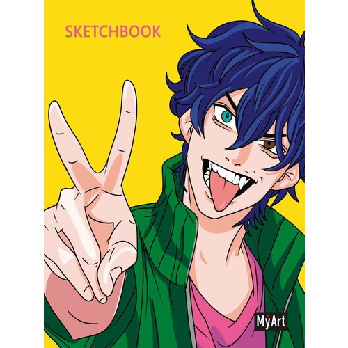 MyArt. Аниме скетчбук. Краш