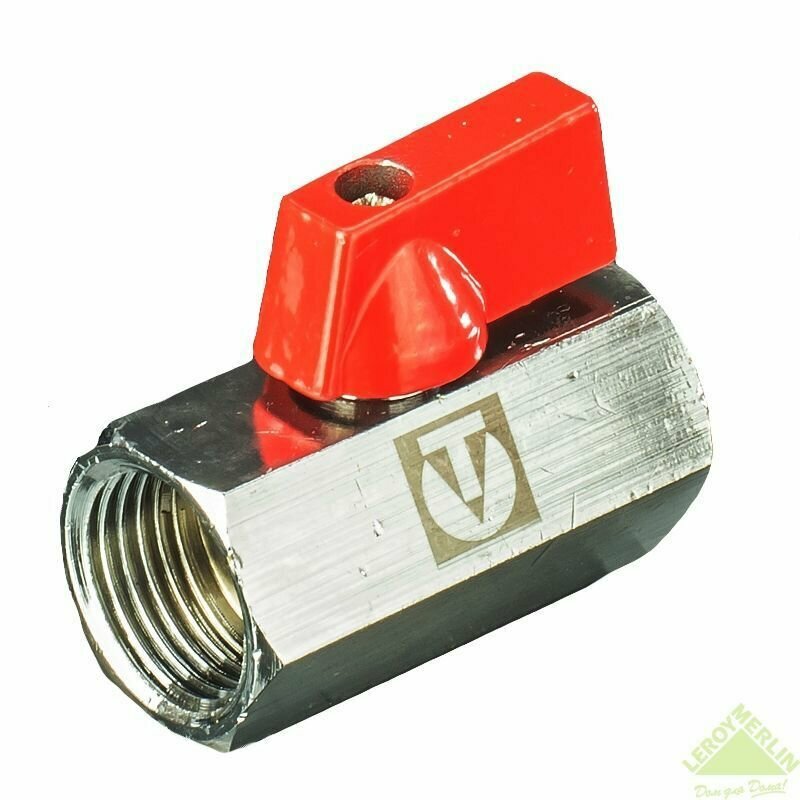 Кран шаровой mini 1/2" резьба внутренняя/внутренняя VALTEC