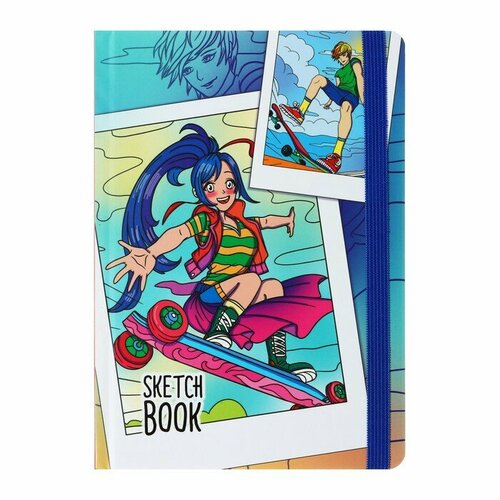 Скетчбук А5, 80 листов 