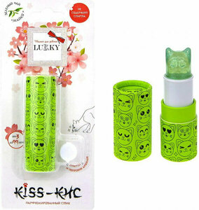Парфюмированный стик Kiss-Кис Зеленый чай «Майко» Lukky