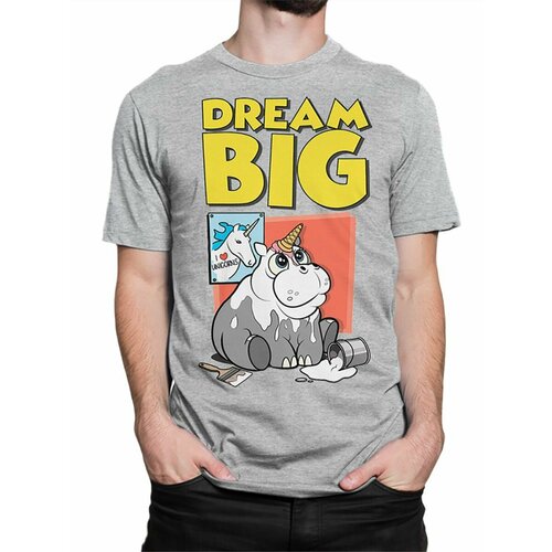 фото Футболка design heroes, размер m, серый