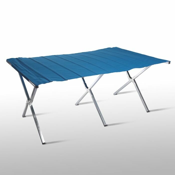 фото Стол для уличной торговли, складной, 150*70*70, цвет синий 2553368