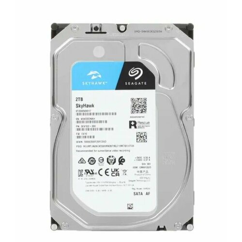 Жесткий диск Seagate 35 2TB Seagate SkyHawk Surveillance ST2000VX017 965000₽