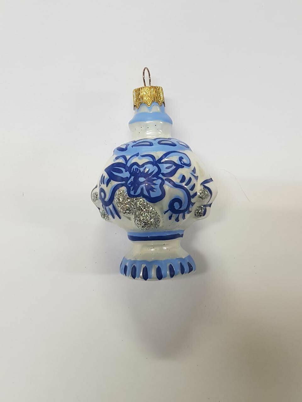 Игрушка на елку Самовар (Русские узоры) 9см