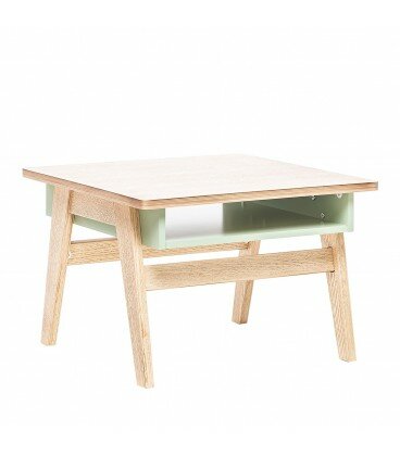 фото Стол Leset Сканди, дуб, компаньон олива