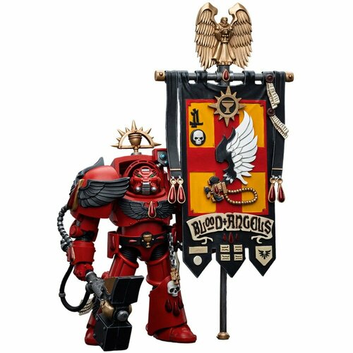 Фигурка JoyToy Warhammer 40,000 - Action Figure - Blood Angels: Ancient: Brother Leonid JT5543 фигурка подвижная blood angels ancient brother leonid