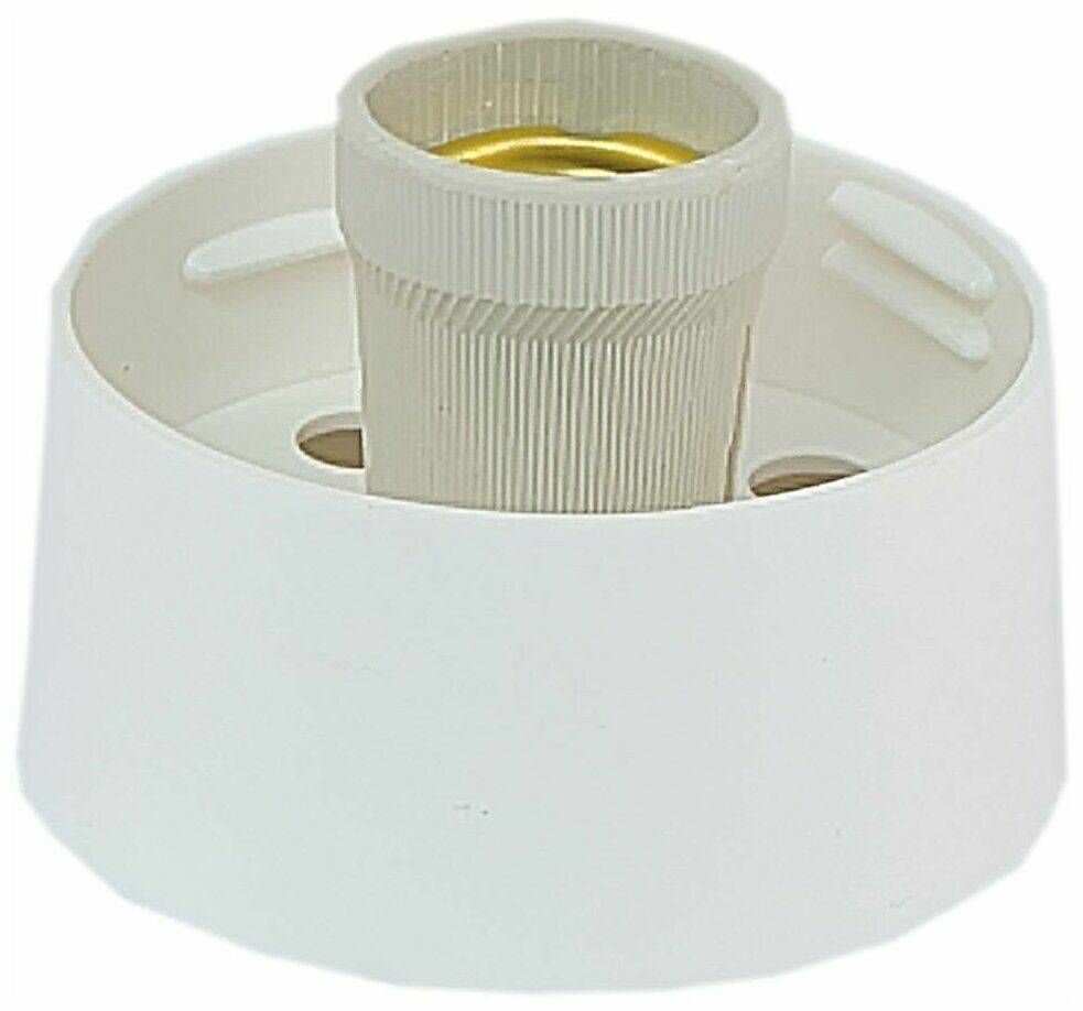 фото Светильник настенный TDM Electric НББ, 60Вт 220В Е27, круглый белый, 1 шт.