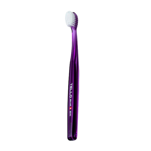 Зубная щетка Tello 6240 UltraSoft, фиолетовая