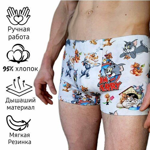 фото Трусы , размер 46, мультиколор нет бренда