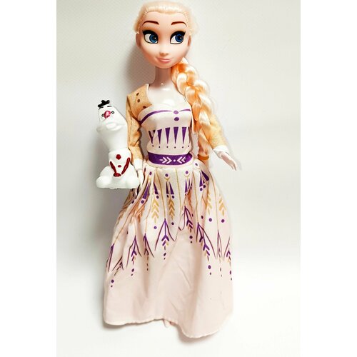 Кукла Эльза со снеговиком Олаф