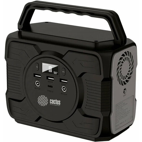 Мобильный аккумулятор Cactus CS-PCS172 48000mAh 21A 2xUSB черныйсерый 1064200₽