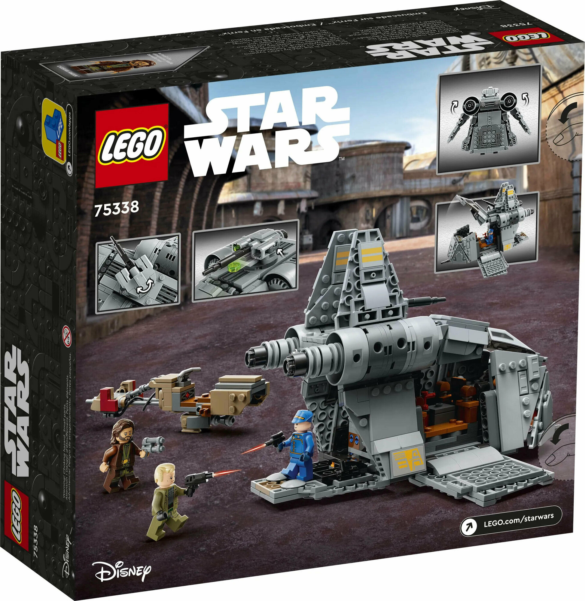 Конструктор LEGO Star Wars "Засада на Ферриксе" 75338 - фото №5
