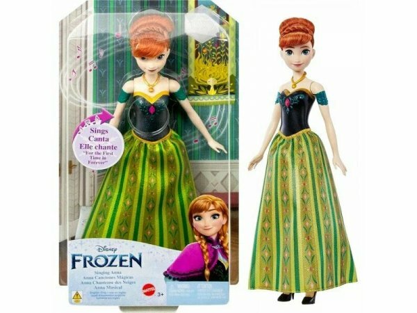 Кукла Mattel Disney Frozen Холодное сердце поющая Анна HLW56