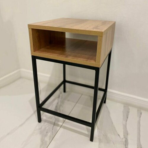 Прикроватная тумба Одра в стиле лофт