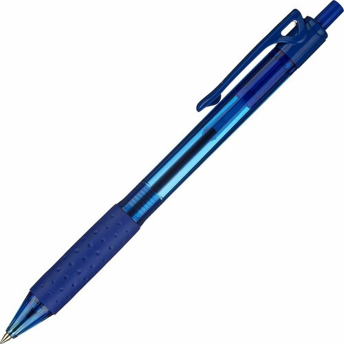 Ручка шариковая автомат. Комус 0,5мм, синий, манж