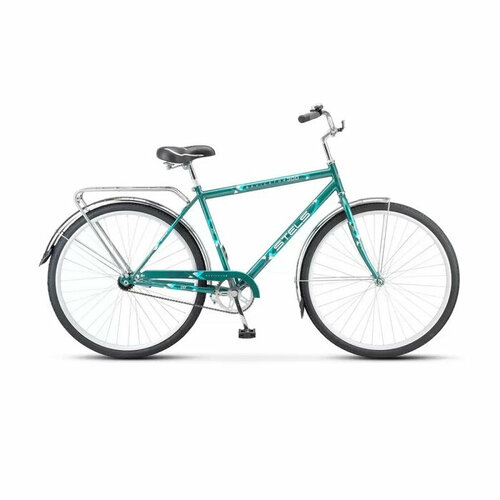 Велосипед Stels Navigator 300 Gent Z010 с корзиной колеса 28 дорожный морская волна 1200000₽