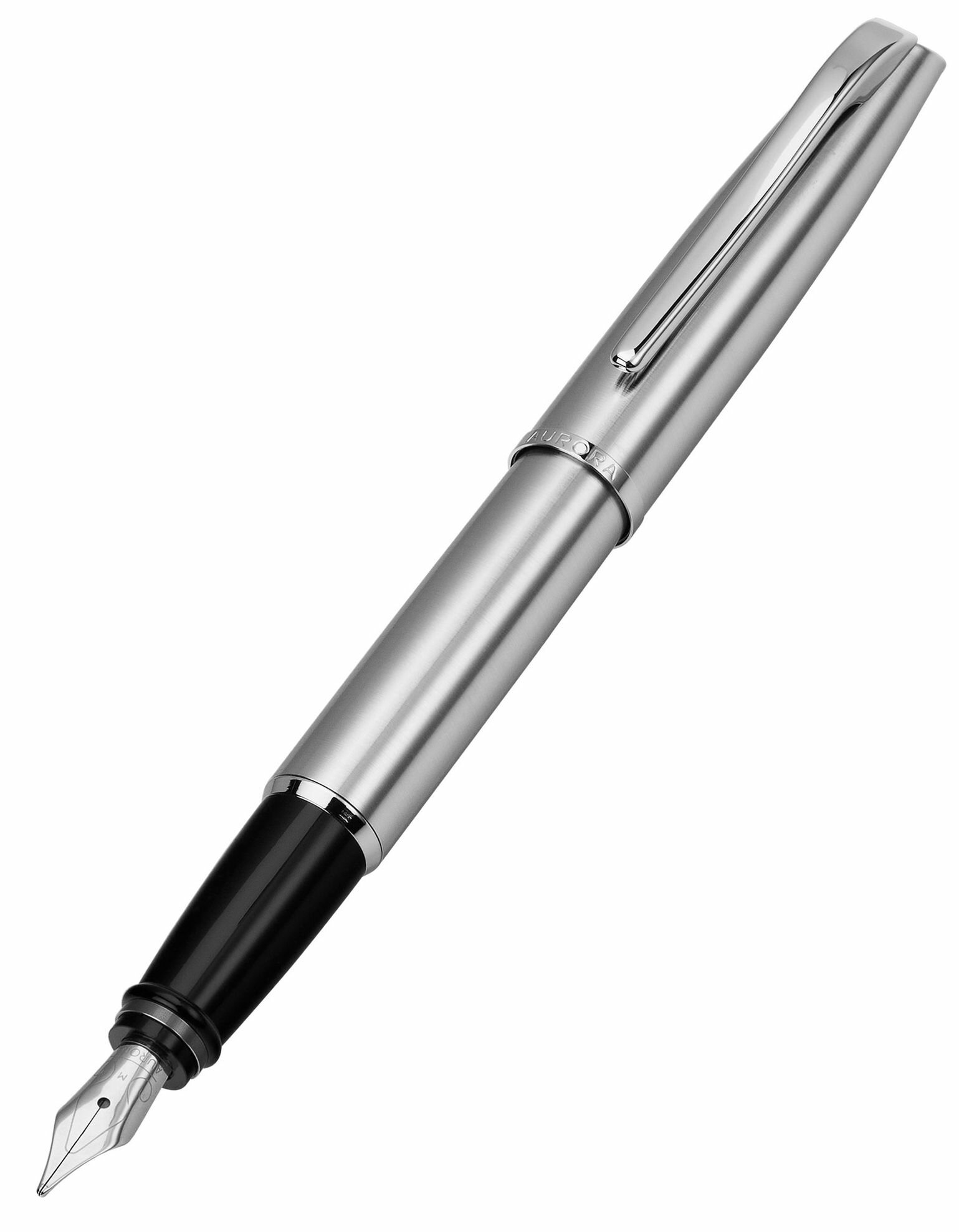 Перьевая ручка AURORA Style Matt Chrome Barrel and Cap Chrome Plated (AU E11),(AU E11-M)