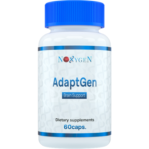Noxygen AdaptGen (7,8-DHF) 60 капс. ноотроп последнего поколения, улучшает здоровье мозга, настроение и когнитивные функции