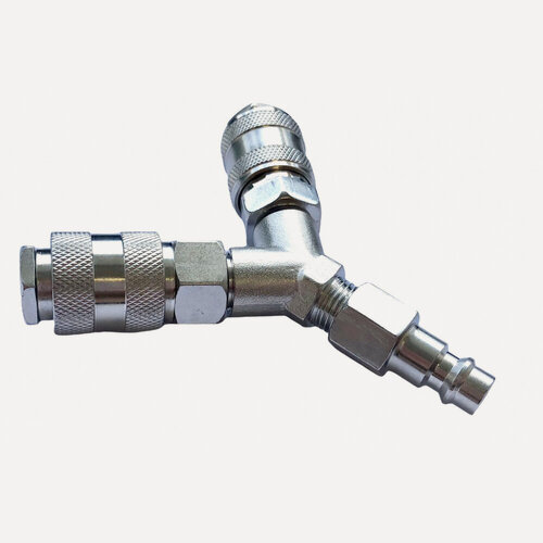 Изображение товара Разветвитель пневматический на 2 выхода Y-образный со штуцером Pegas pneumatic 3303