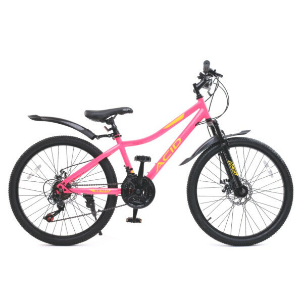 Велосипед ACID 24 Q 245 D pink/yellow 13"