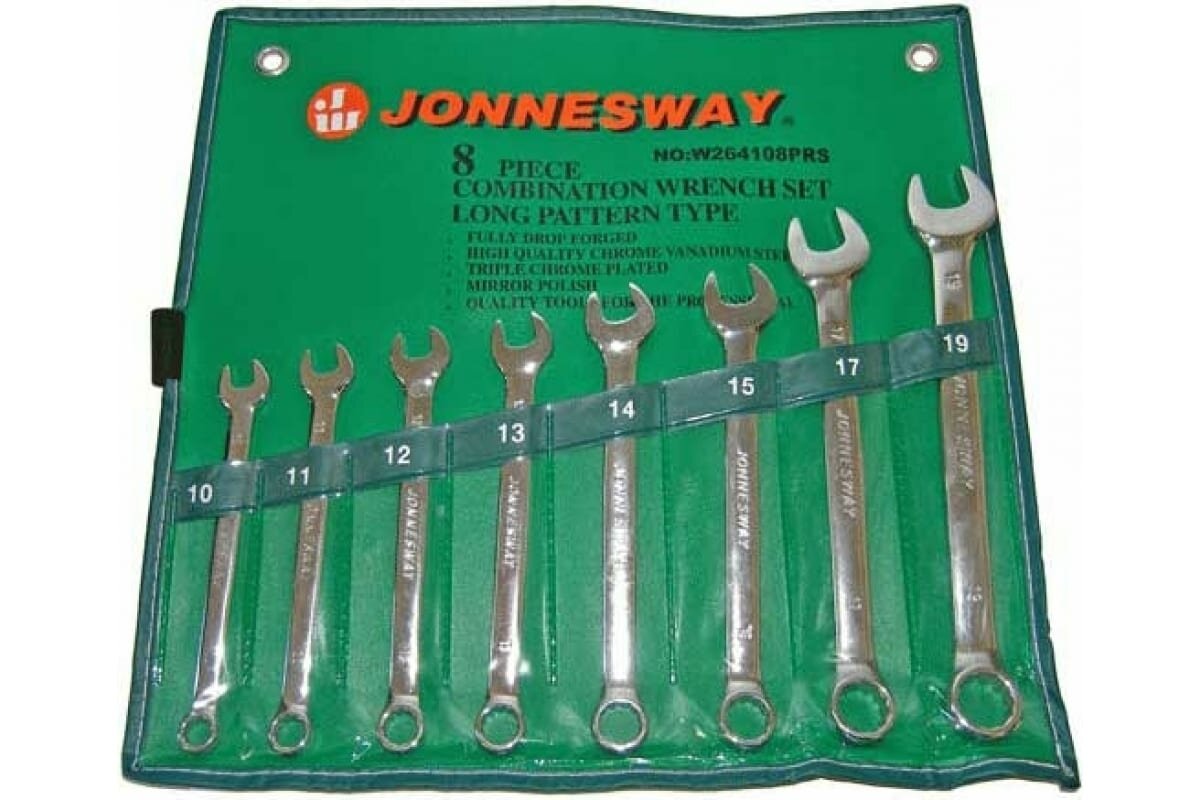 Набор инструментов JONNESWAY W264108PRS, 8 предметов [47376] - фото №3