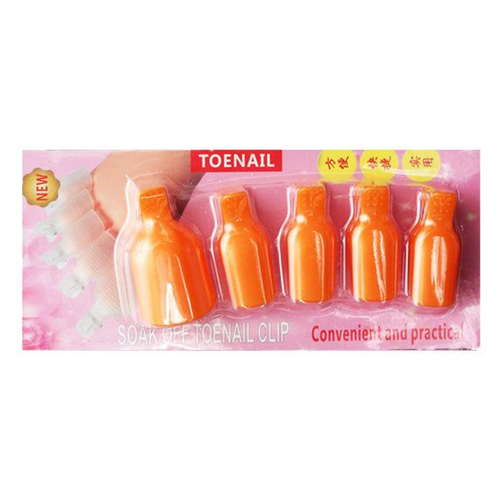 Зажим-прищепка педикюрная Nail Art для снятия искусственных покрытий 352₽