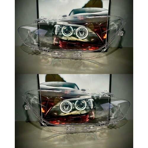 Стекла для фар для 1 серии 2 F20F21 комплект Рестайлинг 2015 - 2019 7500₽