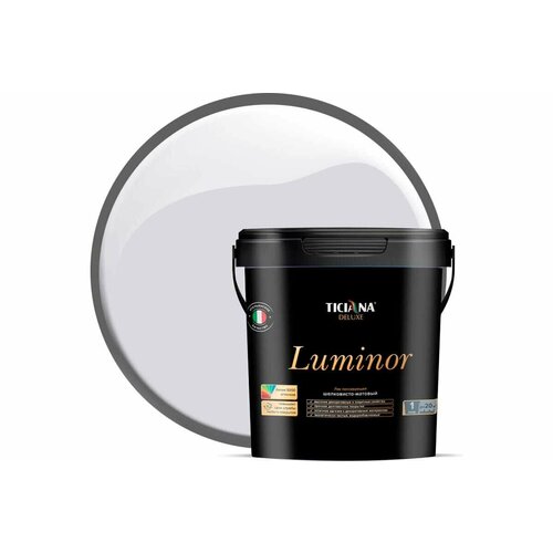 Лак Ticiana DeLuxe Luminor шелковисто-матовый 09 л 4300004639 3270₽