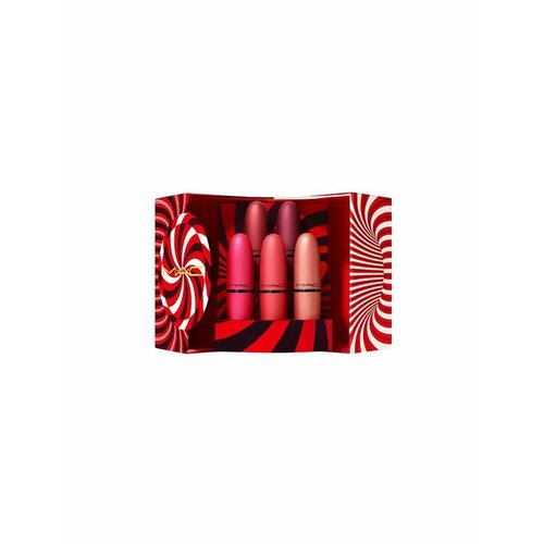 Набор MAC для губ Mistletoe Matte Powder Kiss x5 3г 4692₽