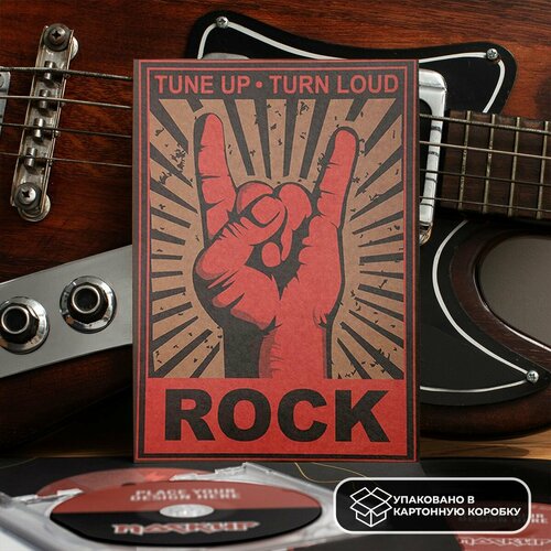 Постер из крафт-бумаги Rock 52 х 36 см 590₽