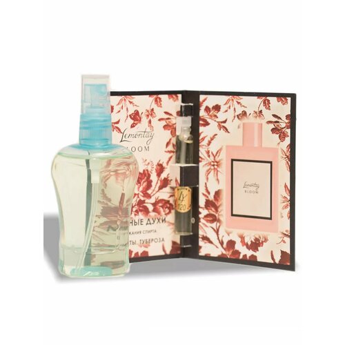Lemontay №120, духи женские Bloom, флакон с распылителем 55 мл + подарок масляный пробник 3 мл
