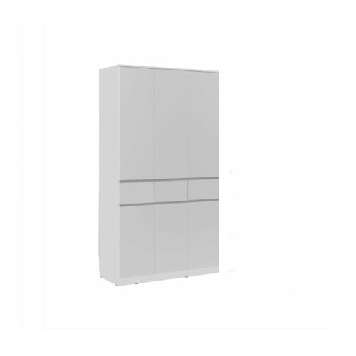 КБ Шкаф 3-х дв Лестер белый