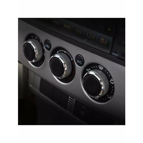 Ручка переключения климата Ford хром набор 3 шт 1023₽
