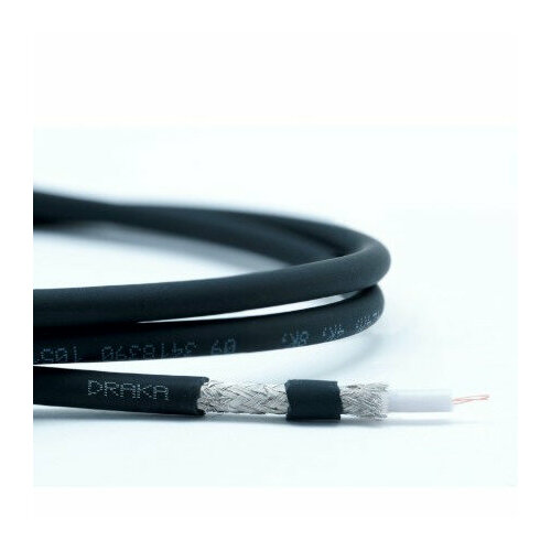 Кабель коаксиальный в нарезку Draka DR 08L37Dz PVCrubber HDTV 819₽