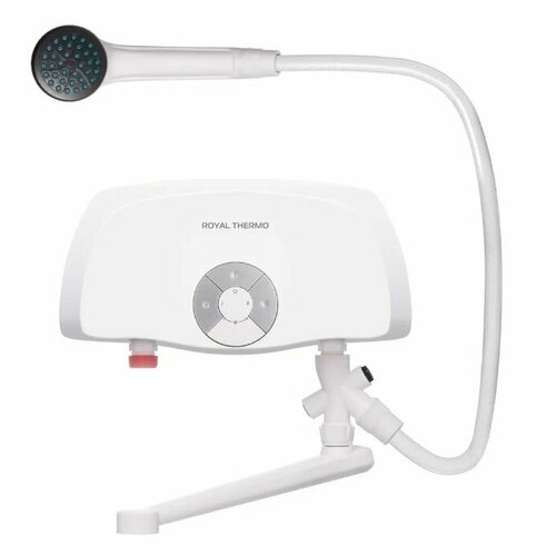 Водонагреватель проточный с душевой лейкой и краномRoyal Thermo Smartfix TS 55 кВт 550000₽
