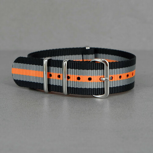 Ремешок Ruby-Ruby, фактура полуглянцевая, размер 22, черный