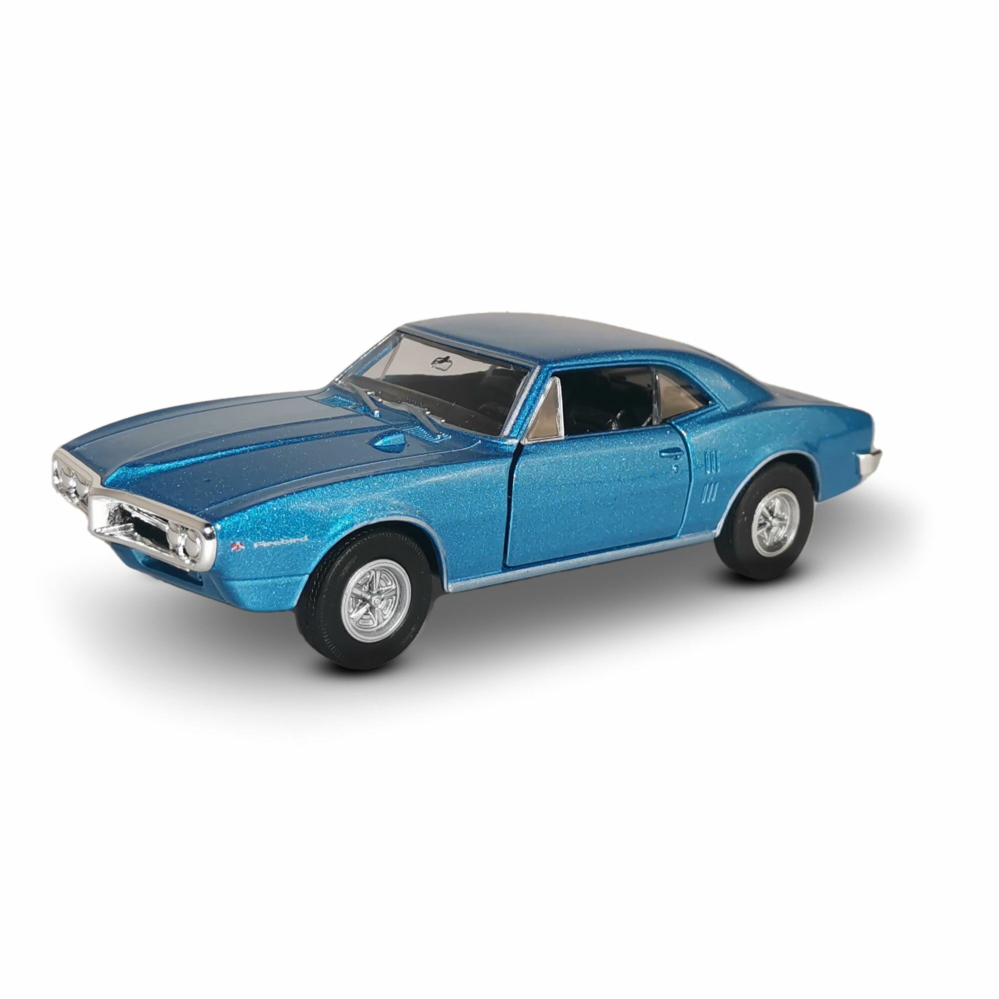 Машинка WELLY 1967 PONTIAC FIREBIRD Синий / модель машины 1:38 с пружинным механизмом