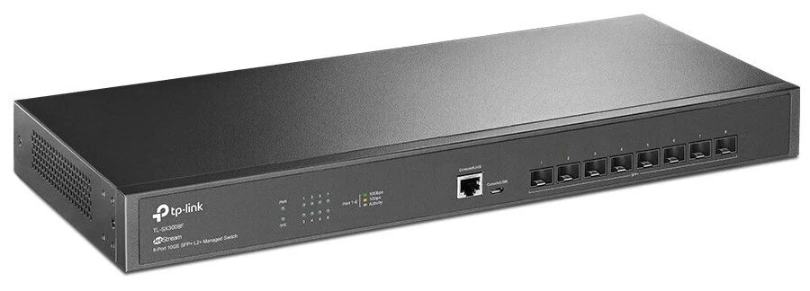 Маршрутизатор TP-Link JetStream 8-портовый 10GE SFP+ уровня 2 , black
