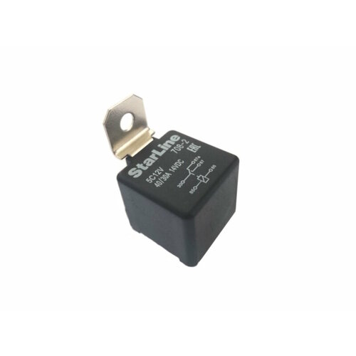 Реле StarLine 5ти конт 708-2 40/30А 12В с кроншт 5C12