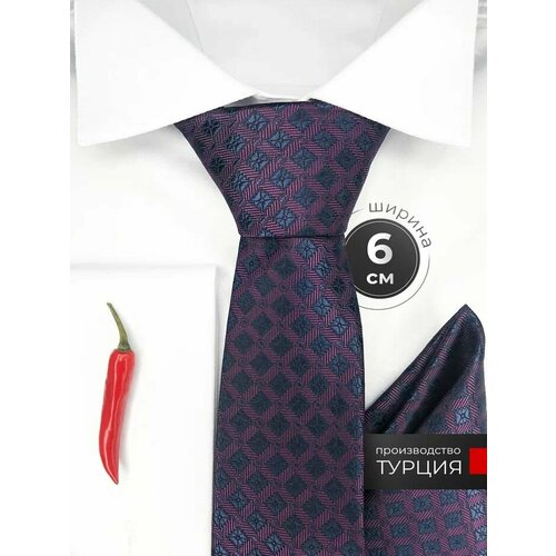 Галстук ARISTOKRAT, фиолетовый
