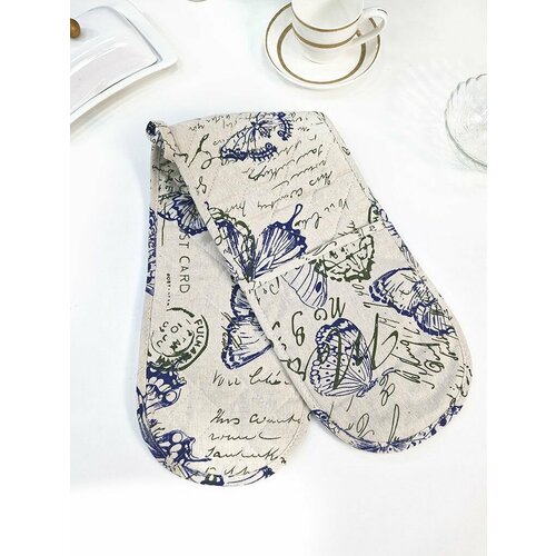 Прихватка для кухни двойная, Винтаж, Cherir, 17x78 см, 1 шт.