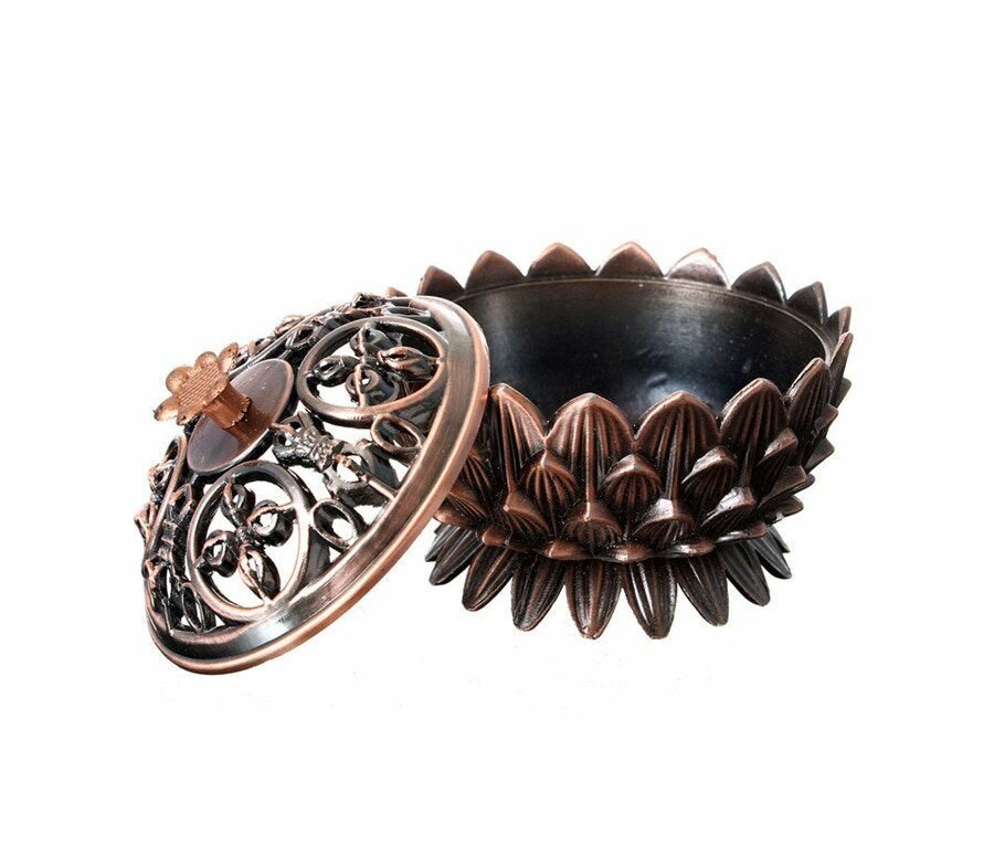 Курительница для сыпучих благовоний медная (6 см)