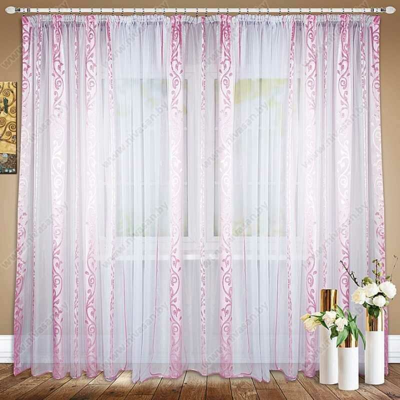 Шторы Nivasan  Эльвира   7x2 7 метра  5 полотен  на шторной тесьме