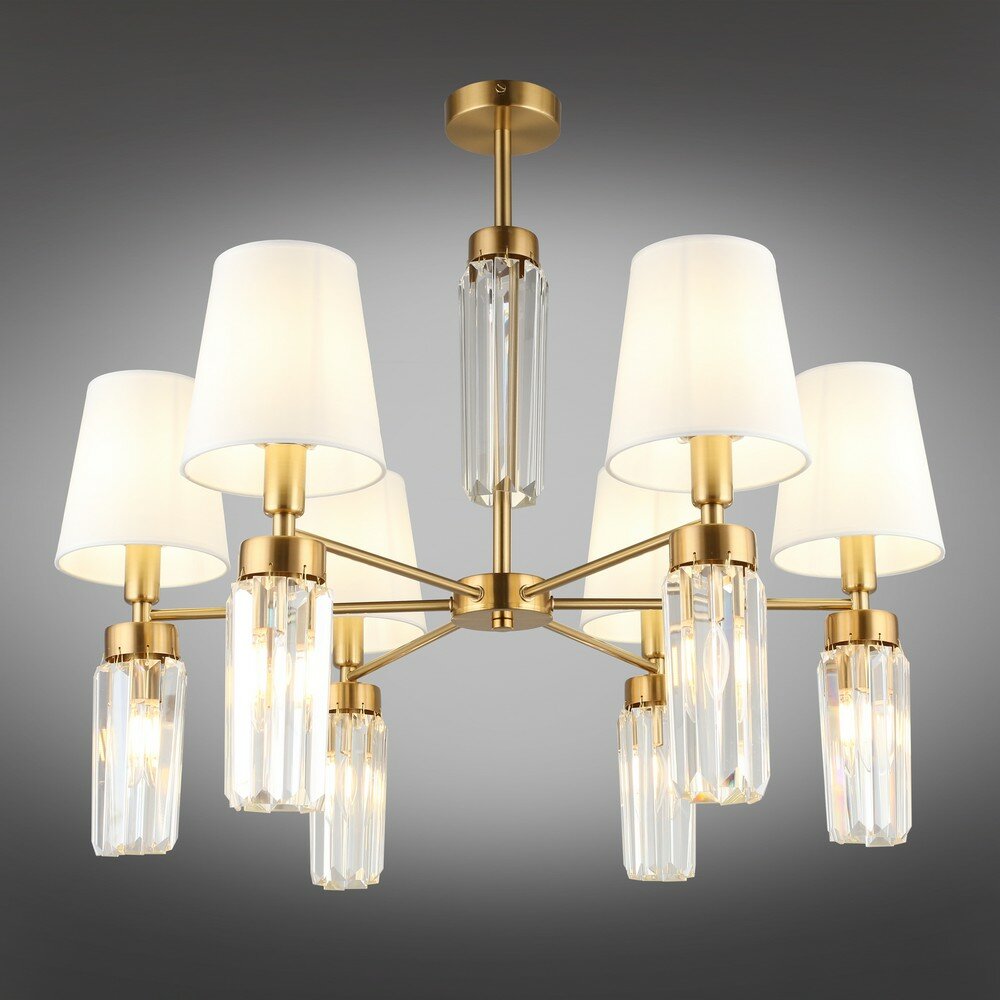 OML-89807-12 Люстра потолочная Omnilux Prat — фото 1