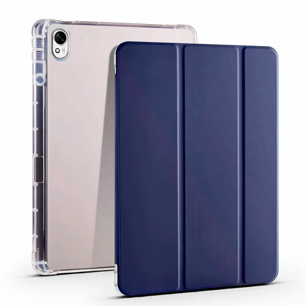 Чехол для планшета Huawei MatePad 11.5 S (2024) 11.5 дюйма (TGR-W09), держатель для стилуса, темно-синий