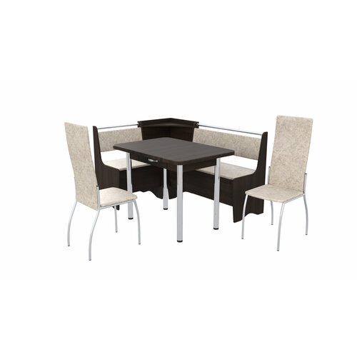 Кухонный уголок Уют-2 венге, антивандальная ткань