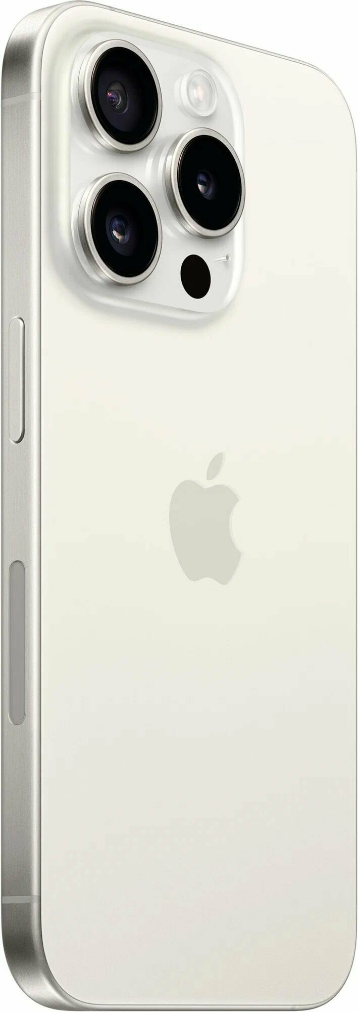 Смартфон Apple iPhone 15 Pro 128 ГБ (nano SIM + eSIM) (Белый титан | White Titanium) — фото 1