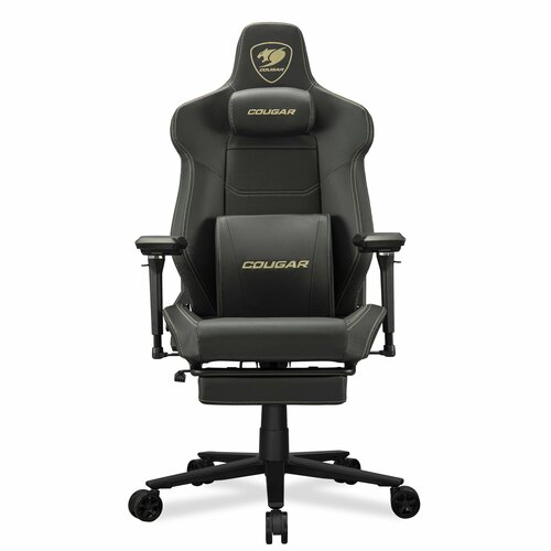 Кресло компьютерное игровое Cougar ARMOR EVO M Gold черный, золотой