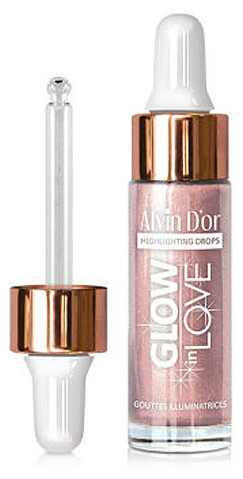 Alvin D'or Хайлайтер Glow in Love, 03 розовый