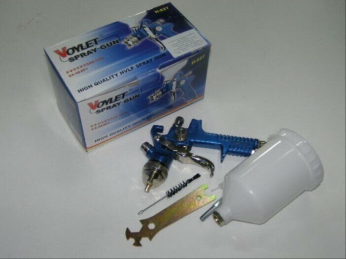 Краскопульт верхний бачок 1,4 мм 600 мл (VOYLET)